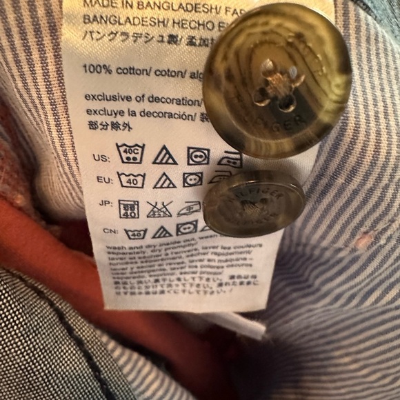 Tommy Hilfiger Men's Salmon Classic Fit Chino Long Pants Size 36X34 - Picture 6 of 6